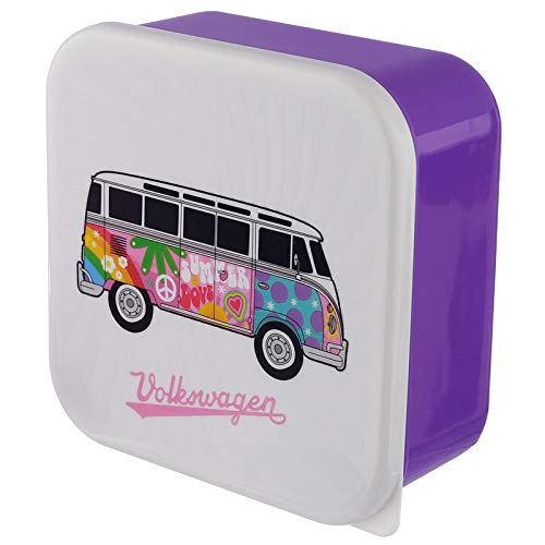 Puckator VW Summer Love Volkswagen T1 Camper Bus Set of 3 Lunch Box Snack Storage M/L/XL Puckator