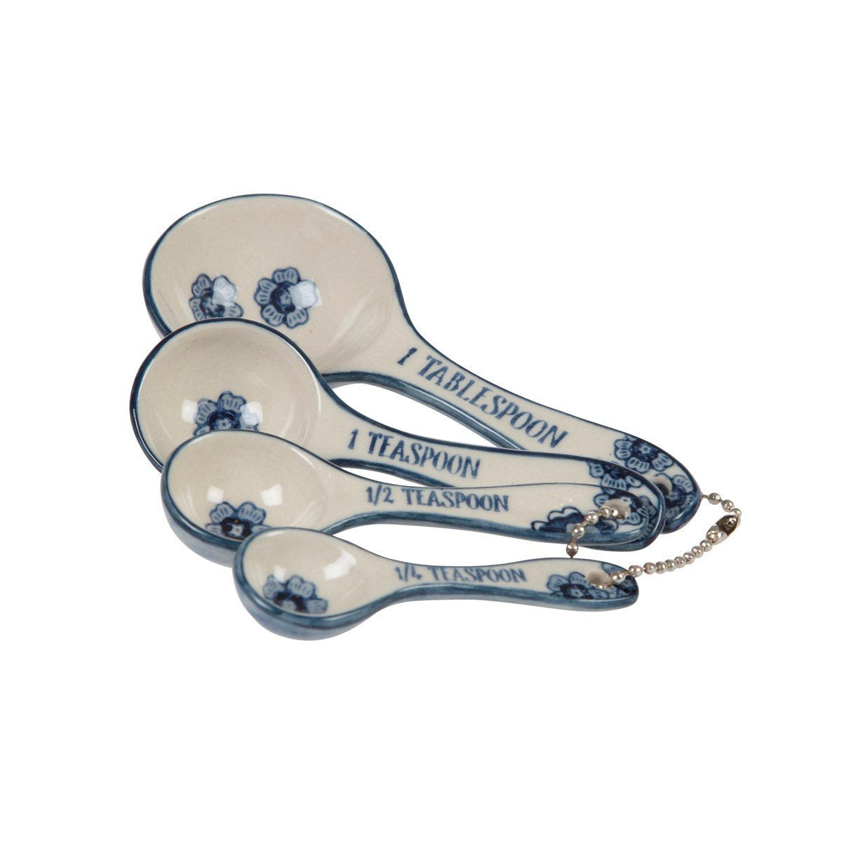 Sass & Belle Blue Willow Floral Measuring Spoons Sass & Belle