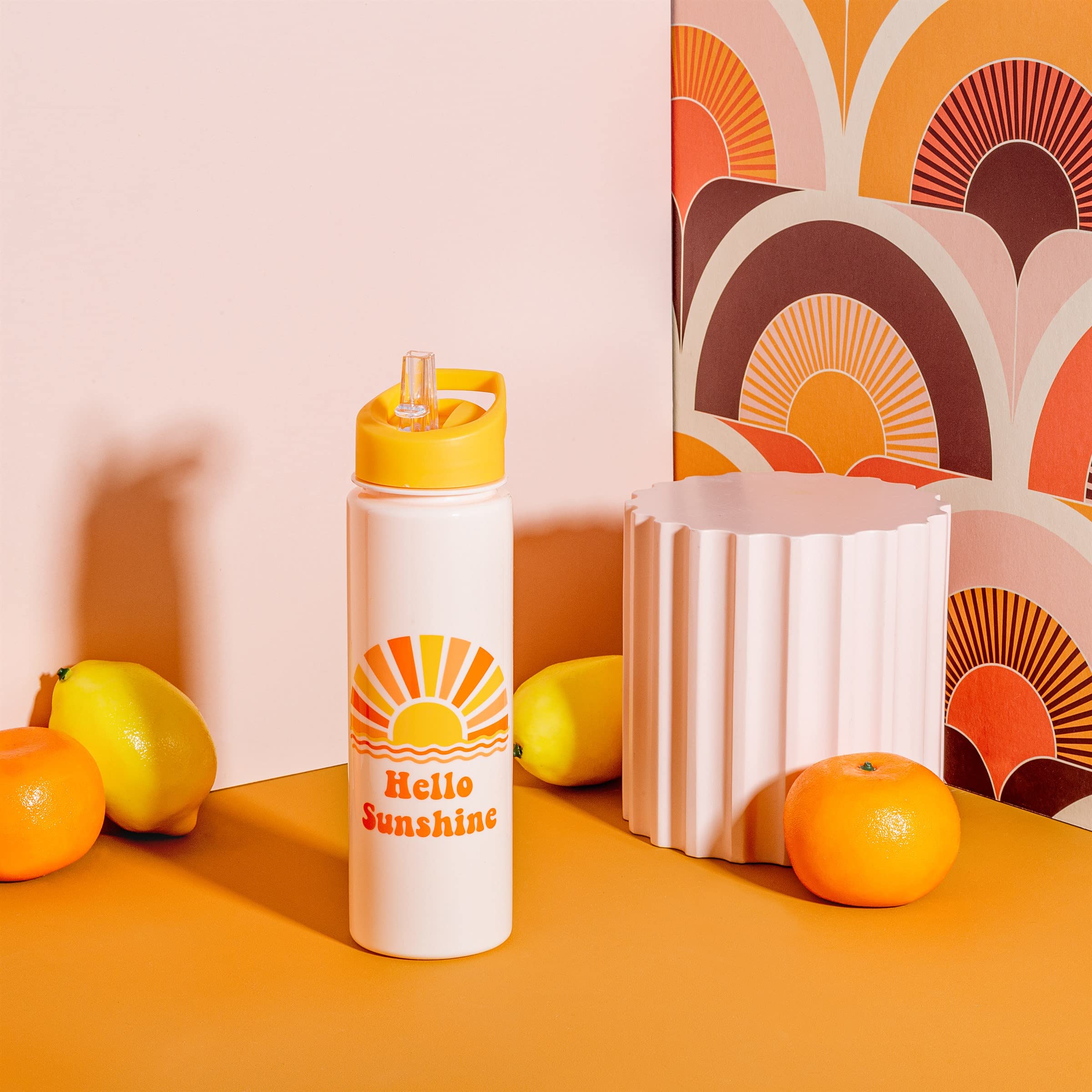 Sass & Belle Hello Sunshine Plastic Water Bottle Sass & Belle