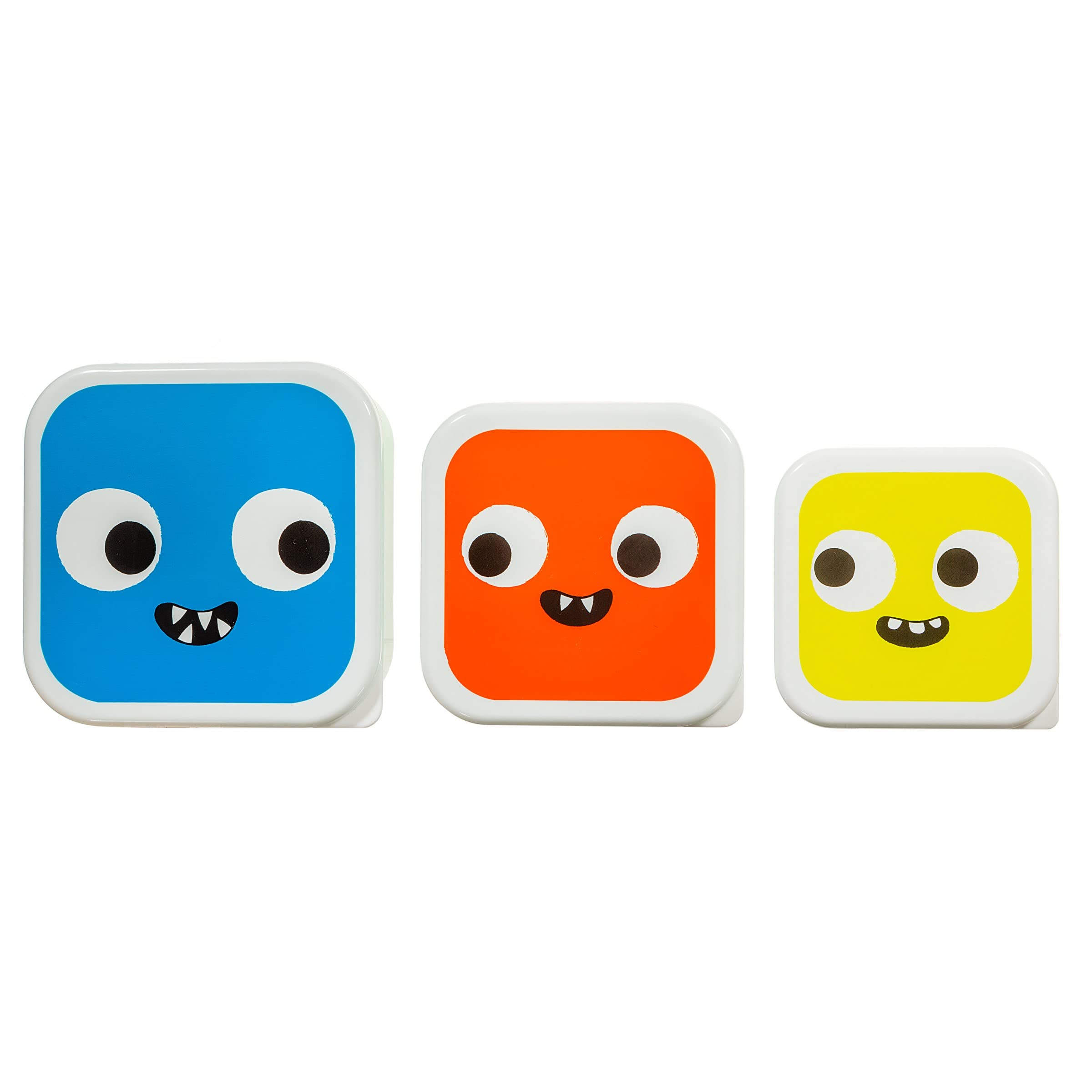 Sass & Belle Monster Lunch Boxes - Set of 3 Sass & Belle