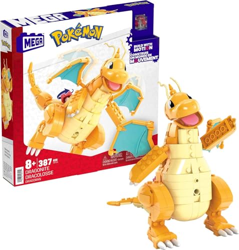 Mega Pokemon Dragonite Building Toys Mega Brands