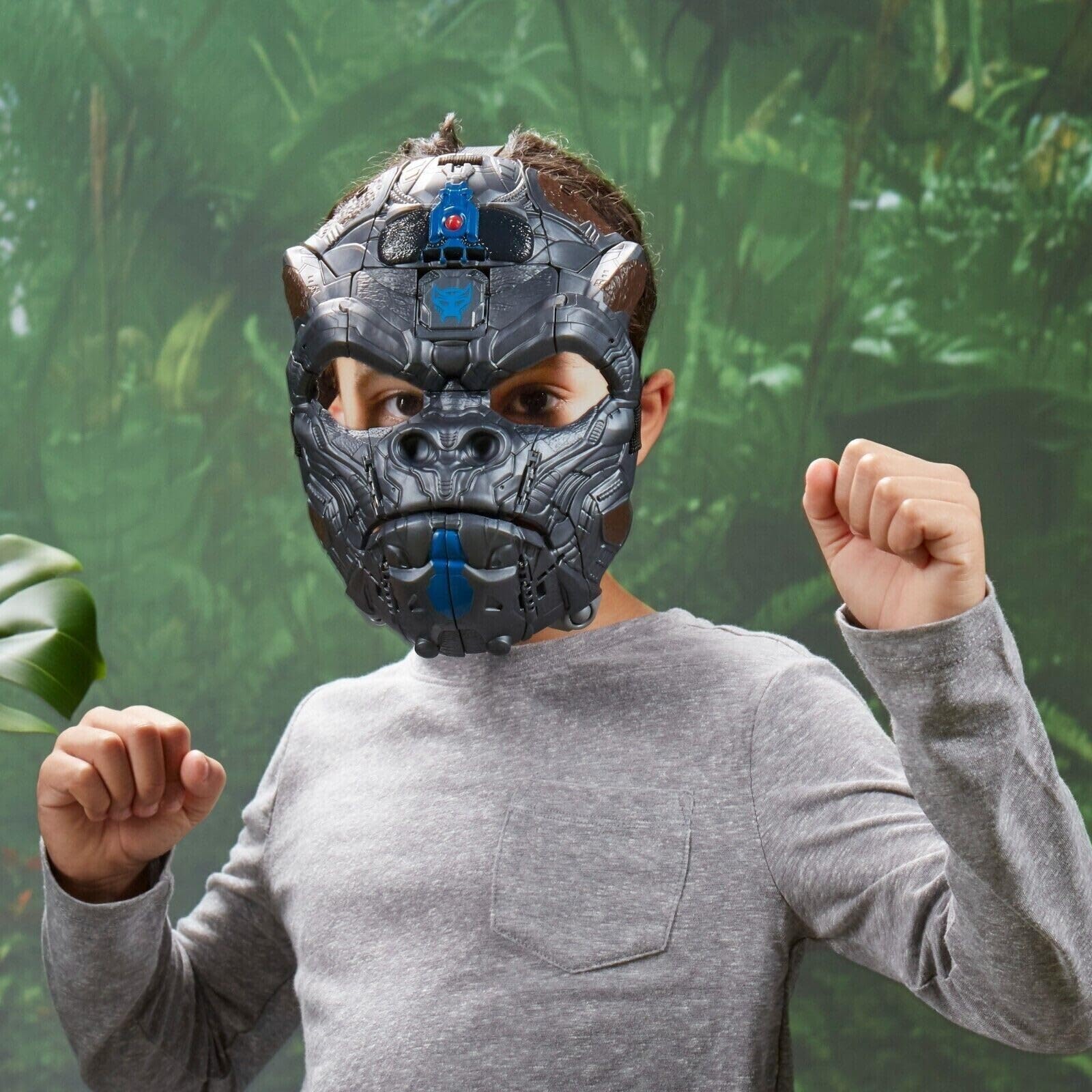Hasbro Transformers Toys Rise of the Beasts Film Optimus Primal 2-in-1 Converting Mask Hasbro