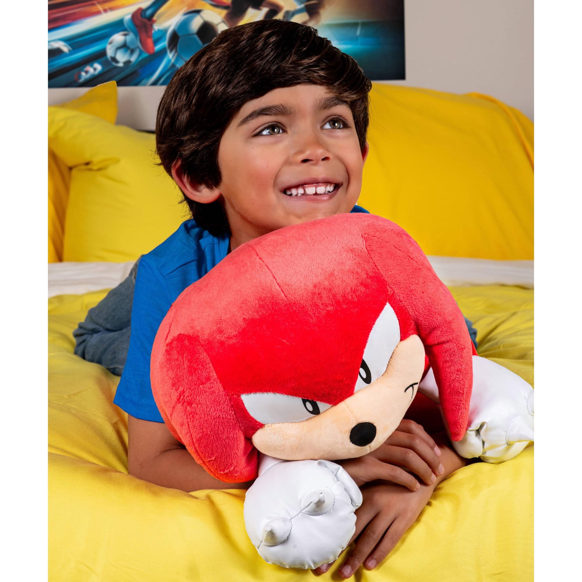 Jakks Pacific Sonic The Hedgehog Tails/Knuckles Jumbo Plush Jakks Pacific
