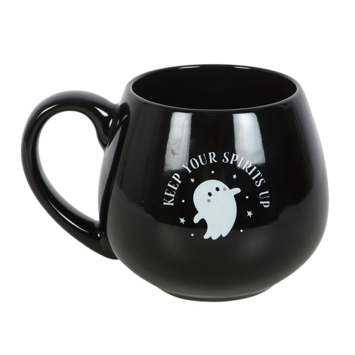 Keep Your Spirits Up Rounded Ghost Mug Something Different