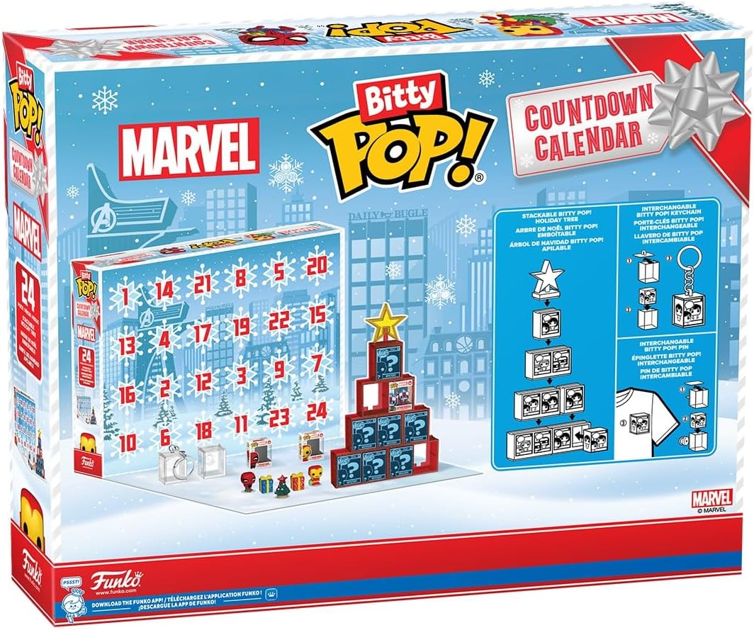 Funko Bitty Pop! Countdown Calendar: Marvel Comics Marvel