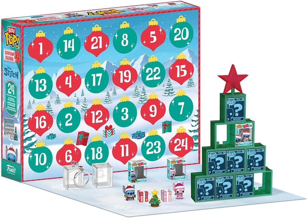 Funko Bitty Pop! Countdown Calendar: Stitch Holiday Disney