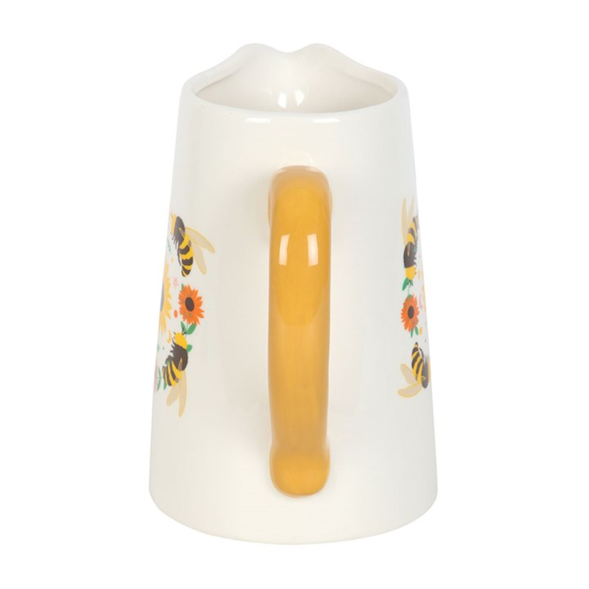 Bee and Sunflower Ceramic Flower Jug Something Different