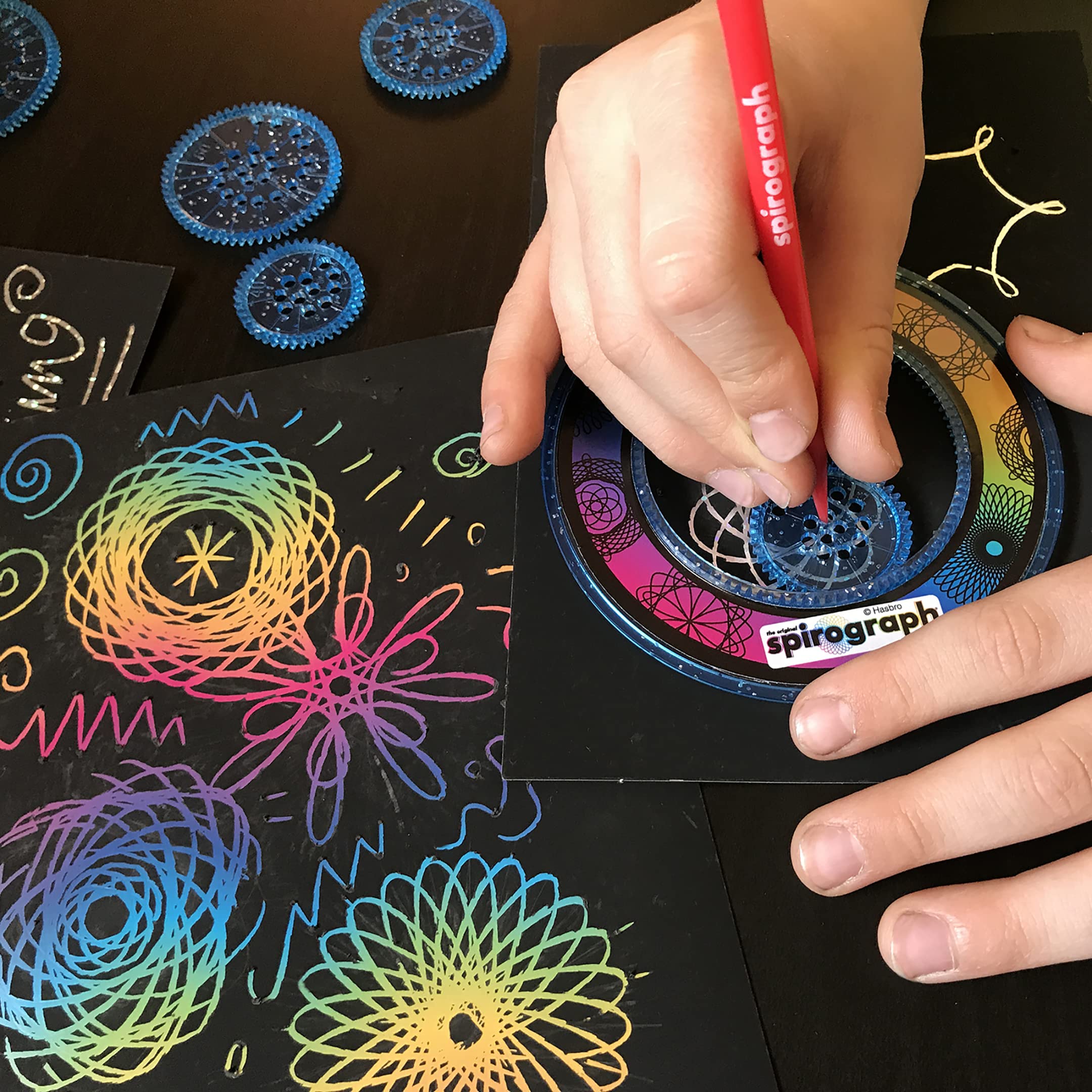 Spirograph Scratch & Shimmer Spirograph