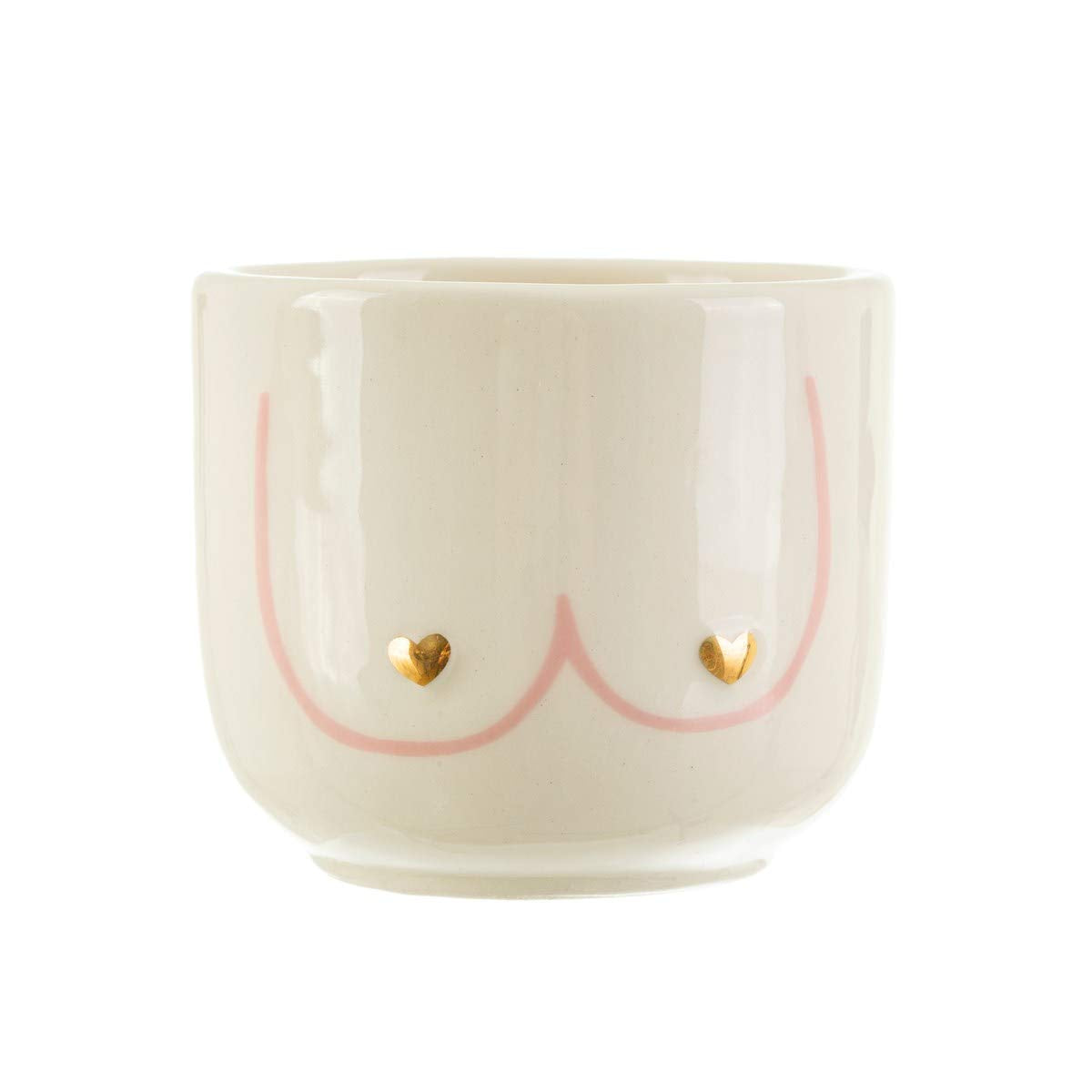 Sass & Belle Mini Girl Power Boobies Planter Sass & Belle