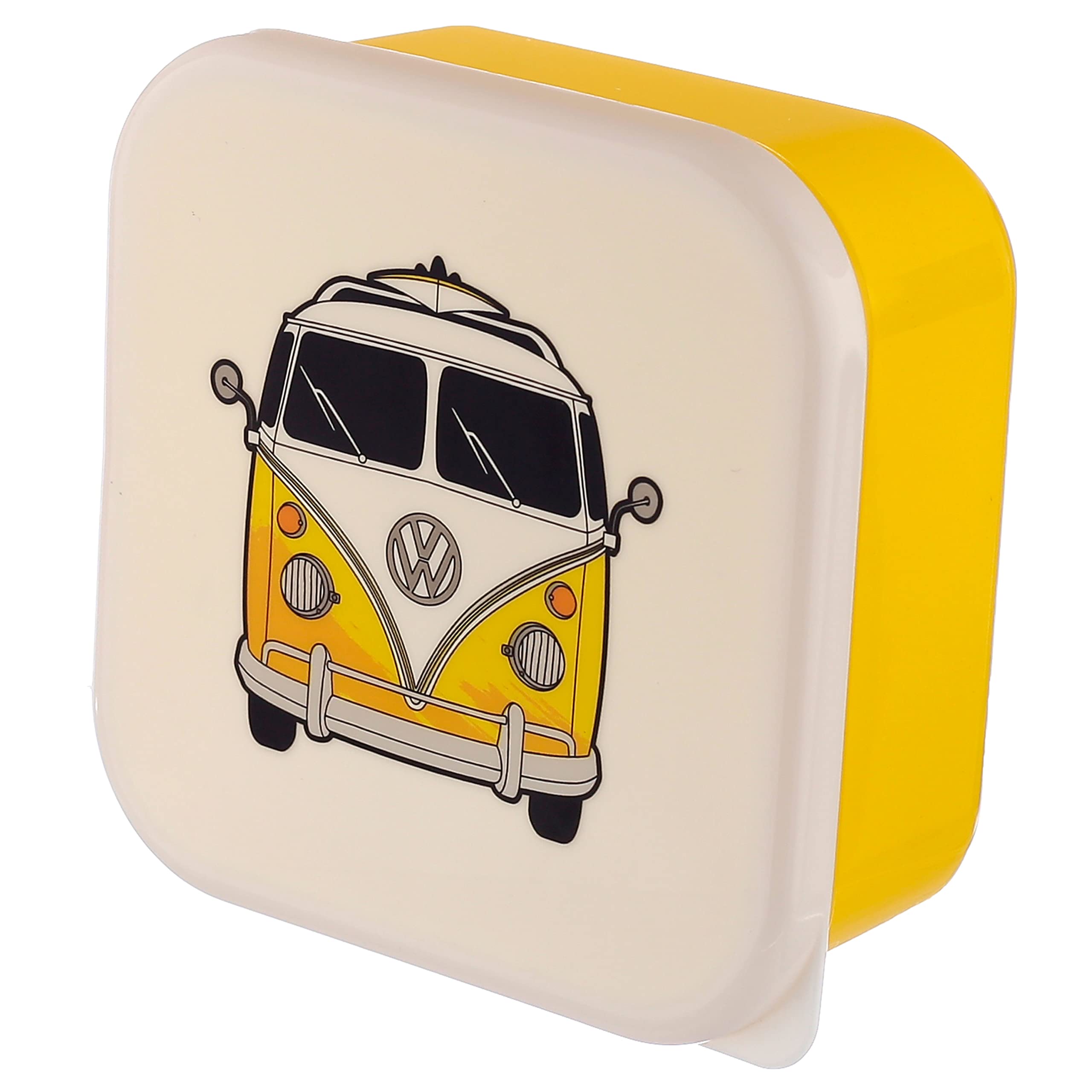 Puckator VW Surf Adventure Volkswagen T1 Camper Bus Set of 3 Lunch Box Snack Storage M/L/XL Puckator