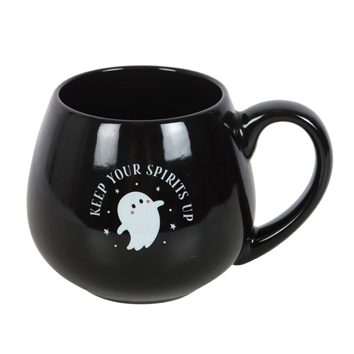 Keep Your Spirits Up Rounded Ghost Mug Something Different