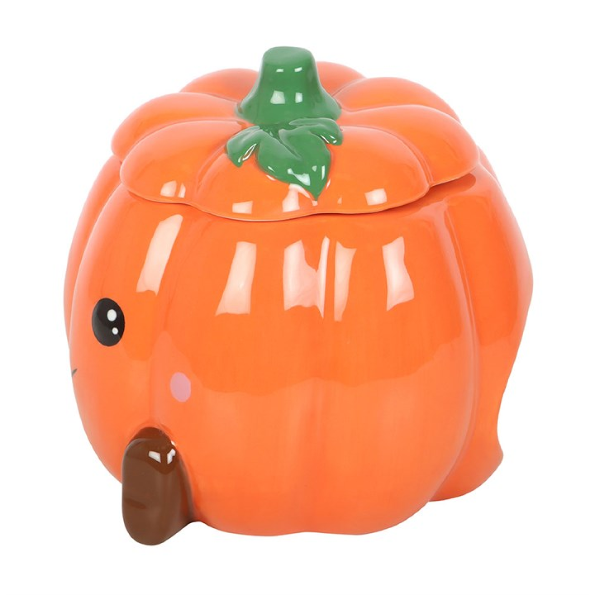 Cute Smiling Pumpkin Oil Burner and Wax Warmer Something Different