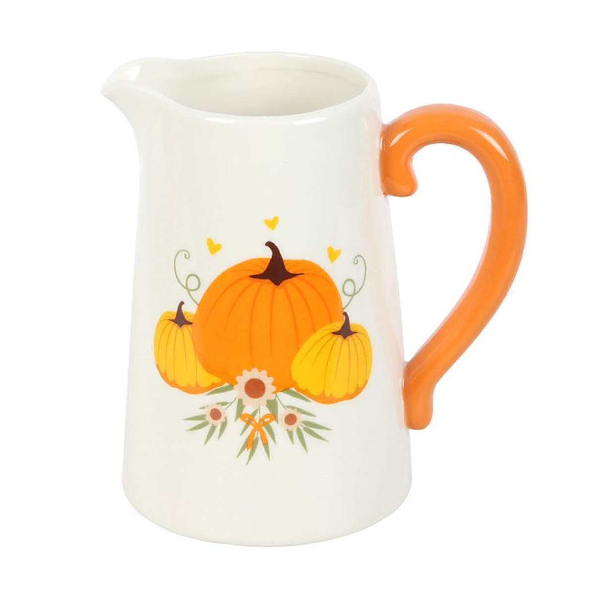 Autumn Pumpkin Ceramic Flower Jug Something Different