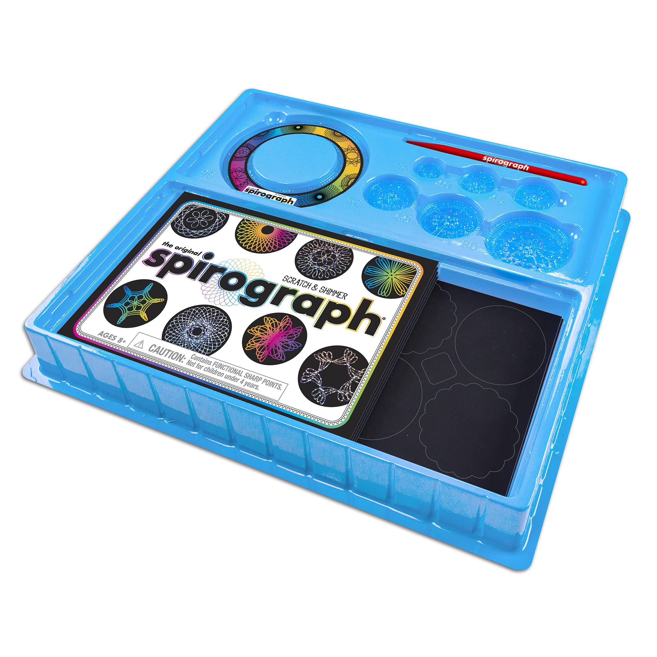 Spirograph Scratch & Shimmer Spirograph
