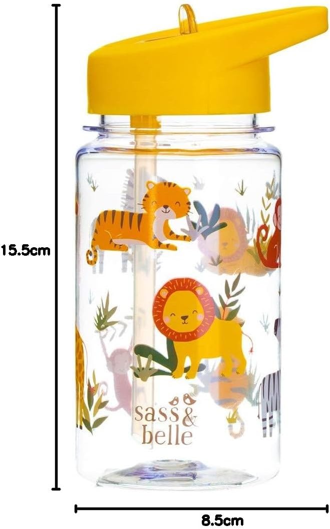 Sass & Belle Drink Up Savannah Safari Water Bottle 400ml Sass & Belle