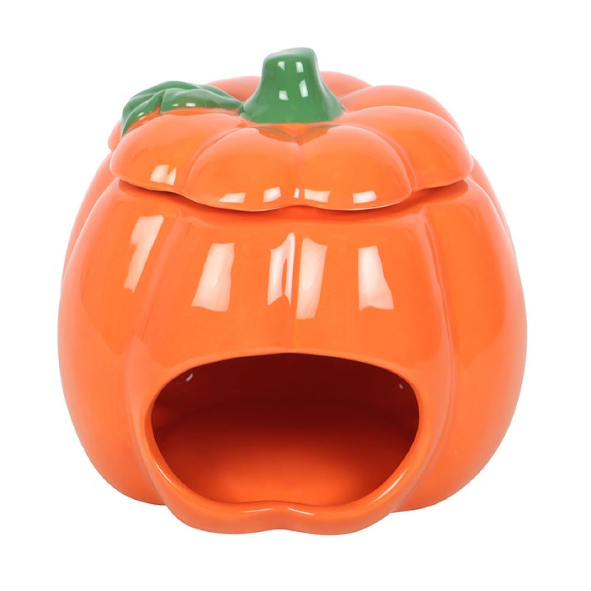 Cute Smiling Pumpkin Oil Burner and Wax Warmer Something Different