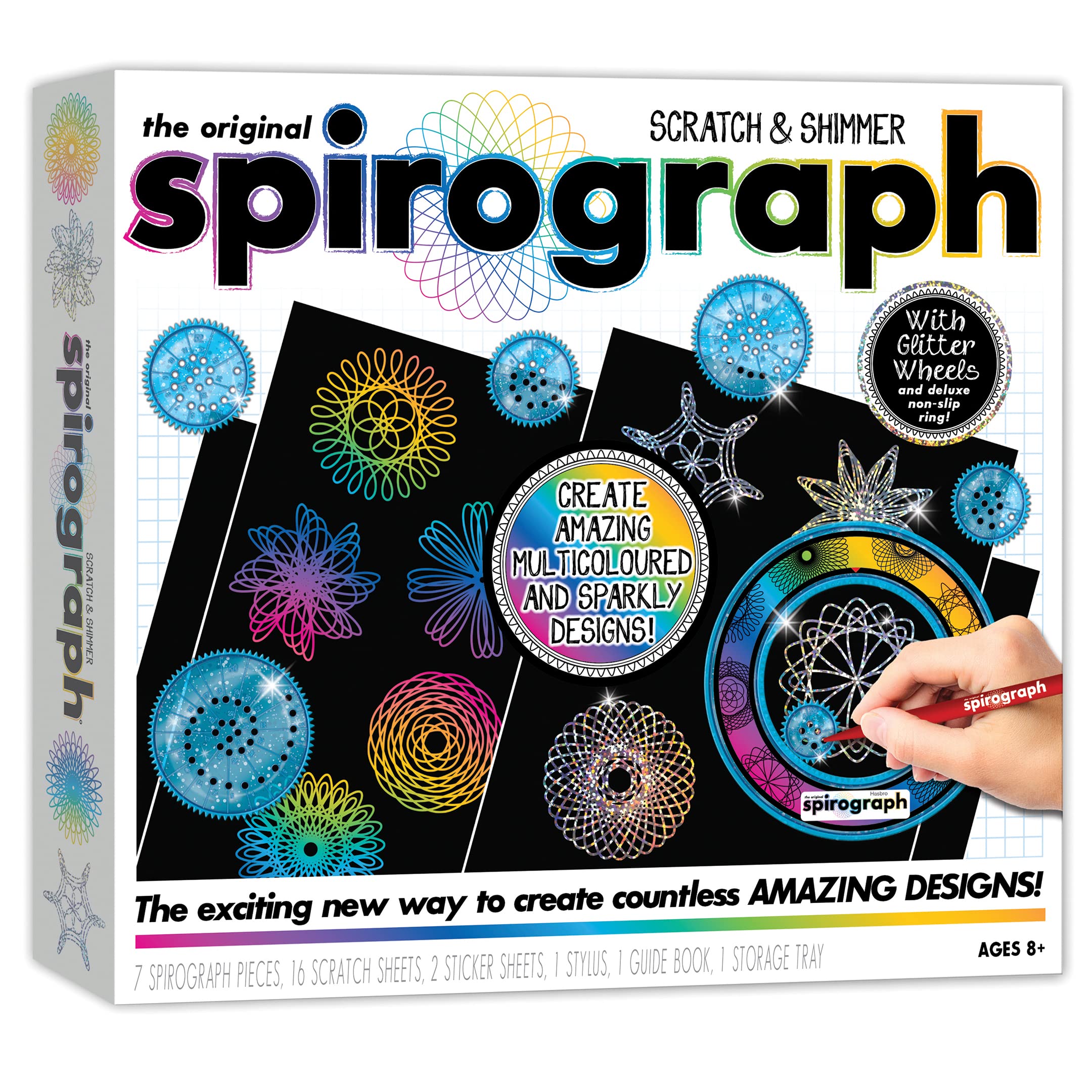 Spirograph Scratch & Shimmer Spirograph