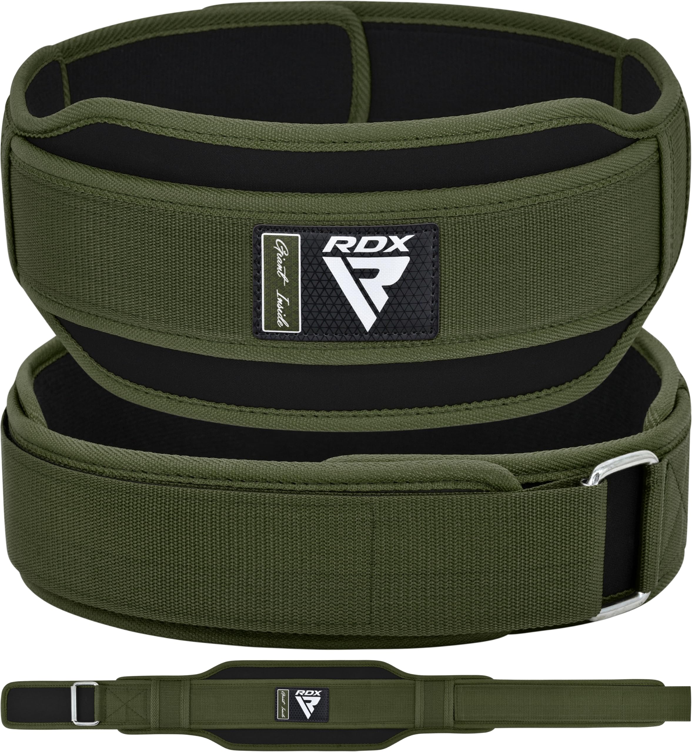RDX Weight Lifting Belt Unisex, Durable EVA Foam Padding, Iron Buckle, Back Soft Support RDX
