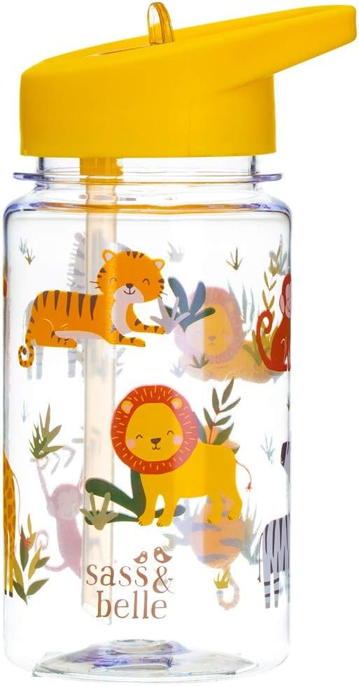 Sass & Belle Drink Up Savannah Safari Water Bottle 400ml Sass & Belle