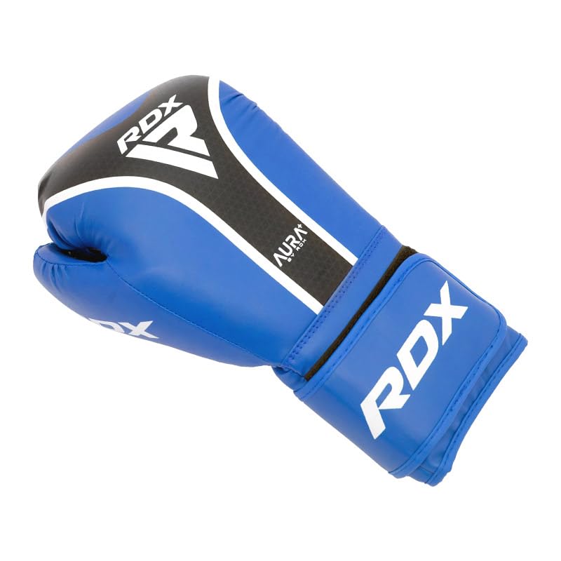 RDX Aura Plus T-17 Boxing Gloves Red, Blue, Gold RDX