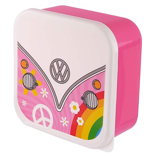 Puckator VW Summer Love Volkswagen T1 Camper Bus Set of 3 Lunch Box Snack Storage M/L/XL Puckator