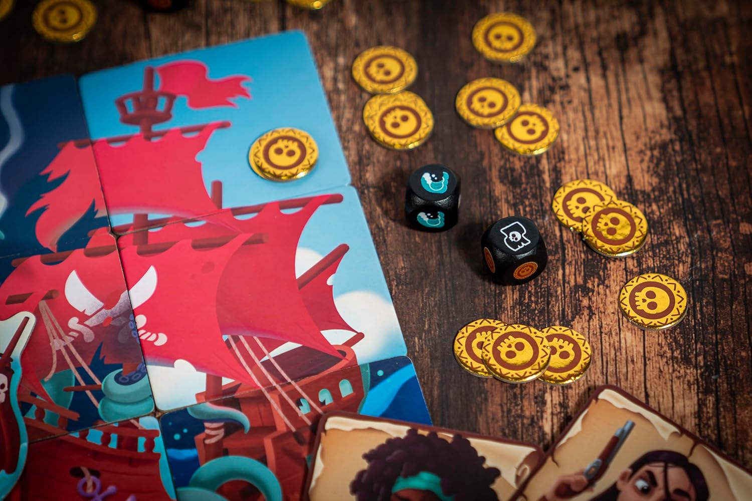 Professor Puzzle Traitor's Tide Dice Party Game Professor PUZZLE