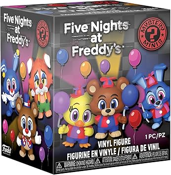 Funko Mystery Mini Five Nights At Freddy's (FNAF) Security Breach  1 Of 12 to Collect  Styles Vary
