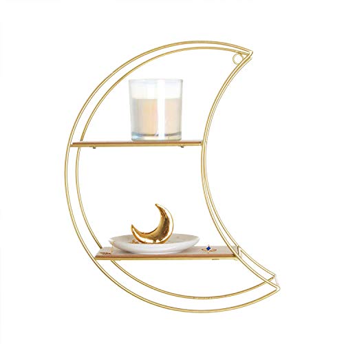 Sass & Belle Celestial Moon Golden Shelf Sass & Belle