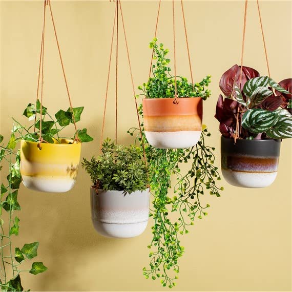 Sass & Belle Mojave Grey Hanging Planter Sass & Belle