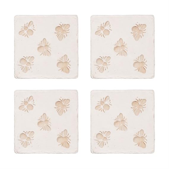 Sass & Belle Bee Imprint Coasters - Set of 4 Sass & Belle