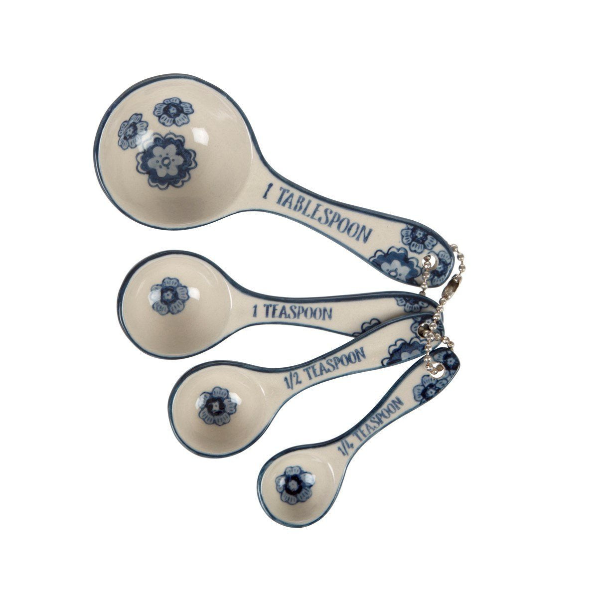 Sass & Belle Blue Willow Floral Measuring Spoons Sass & Belle