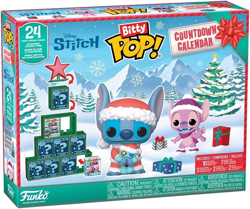 Funko Bitty Pop! Countdown Calendar: Stitch Holiday Disney