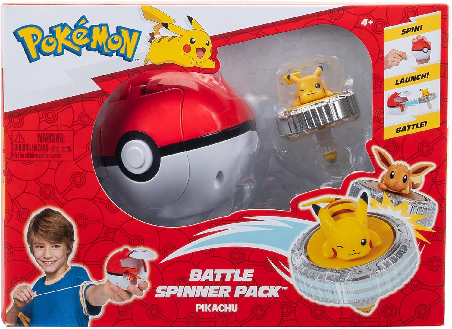 Pokémon Battle Spinner Single-Pack Pikachu
