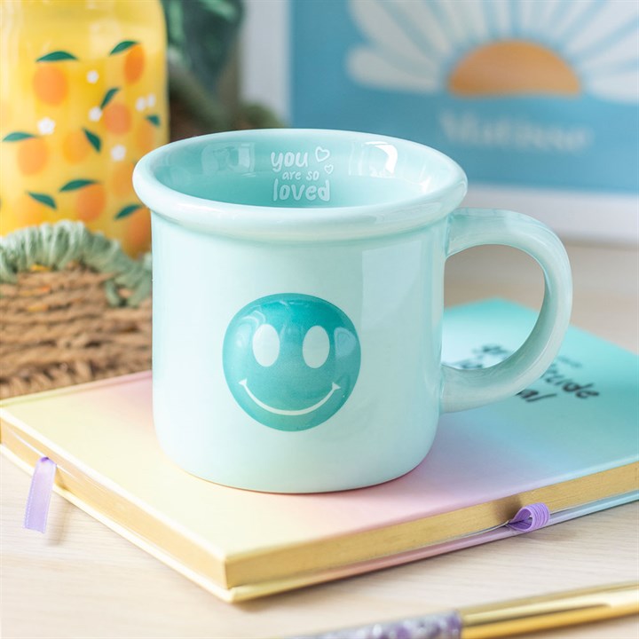 You Are So Loved Happy Face Mug Something Different