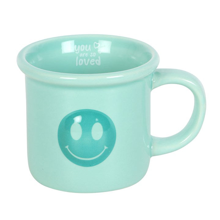 You Are So Loved Happy Face Mug Something Different