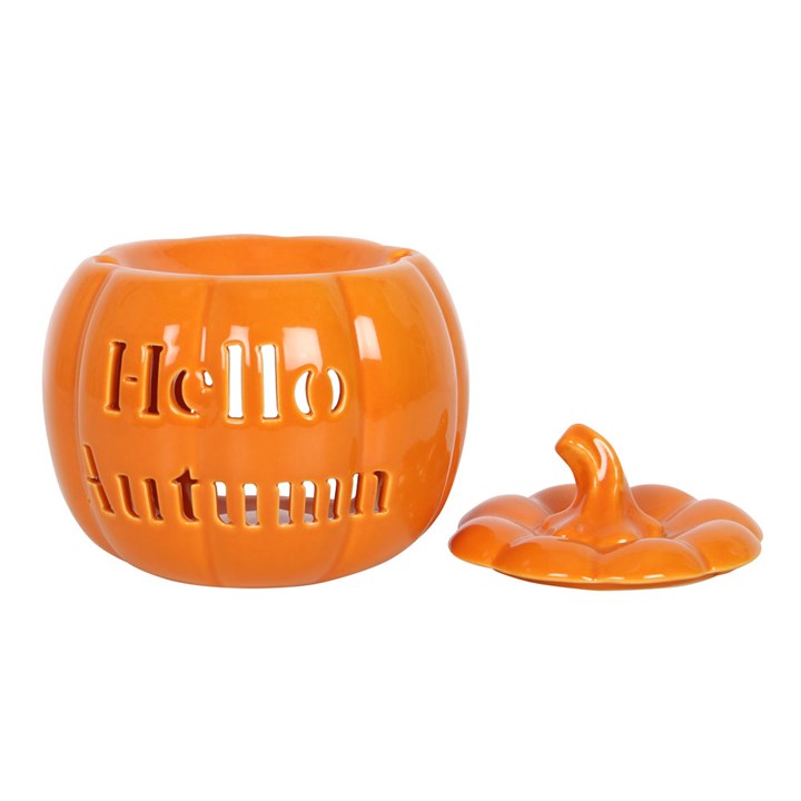 Hello Autumn Pumpkin Oil Burner Something Different