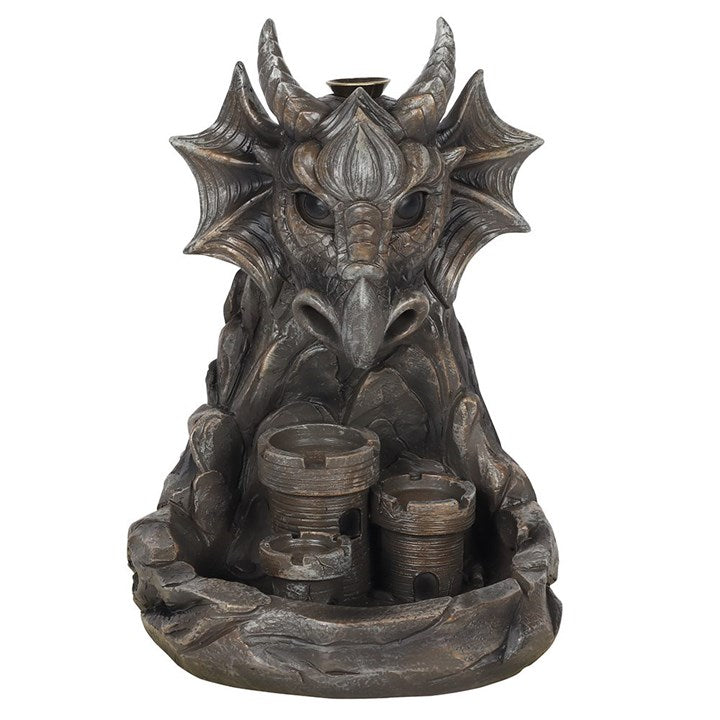 Grey Dragon Backflow Incense Burner Something Different