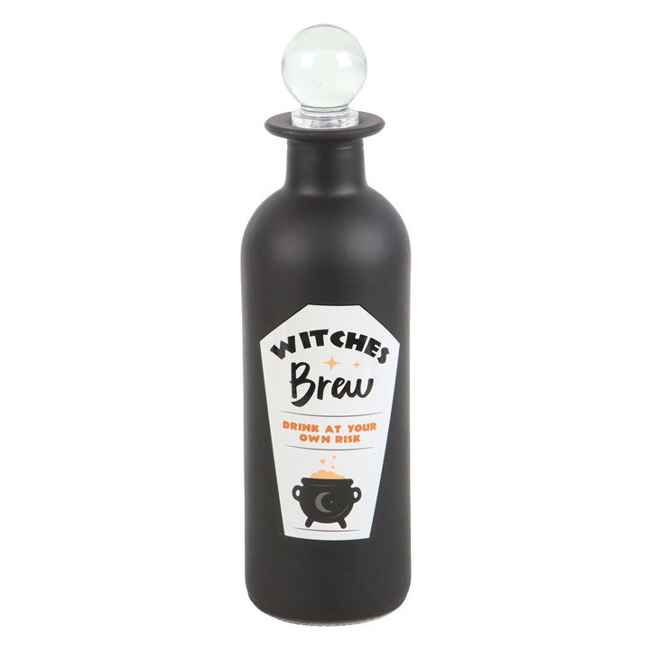 Decorative Witches Brew Glass Potion Bottle Something Different