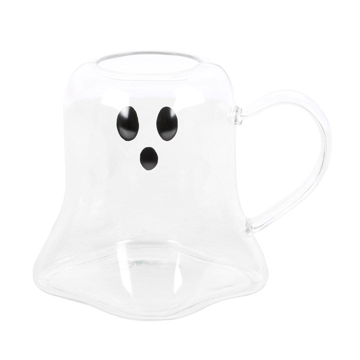 Ghost Shaped Glass Mug Something Different