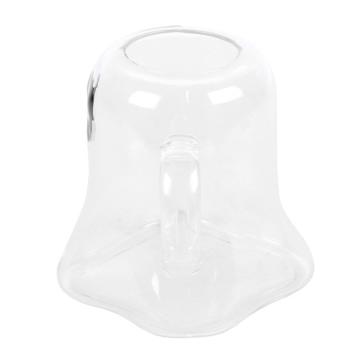 Ghost Shaped Glass Mug Something Different