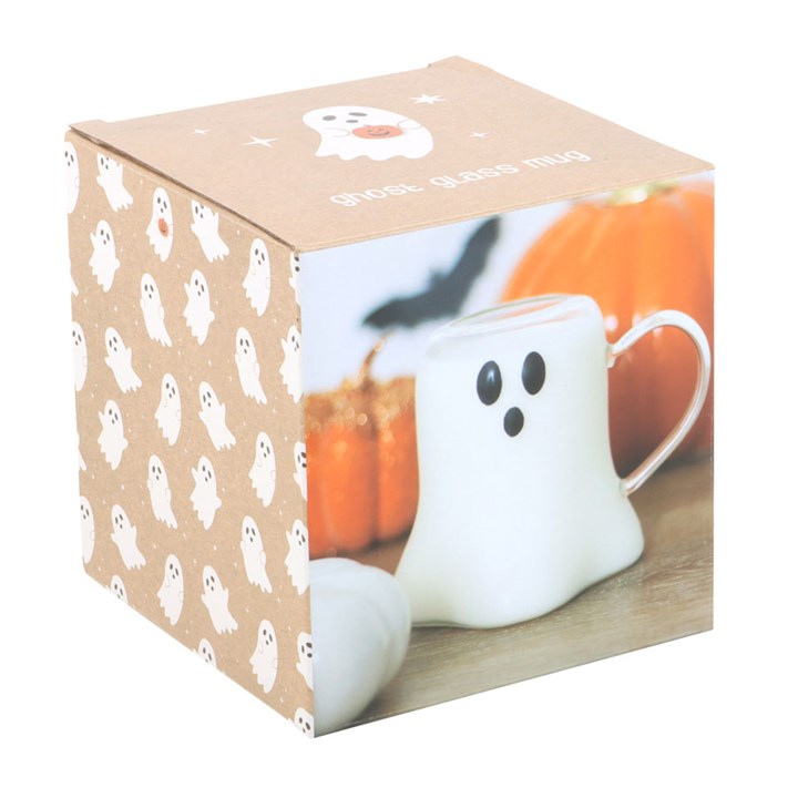 Ghost Shaped Glass Mug Something Different