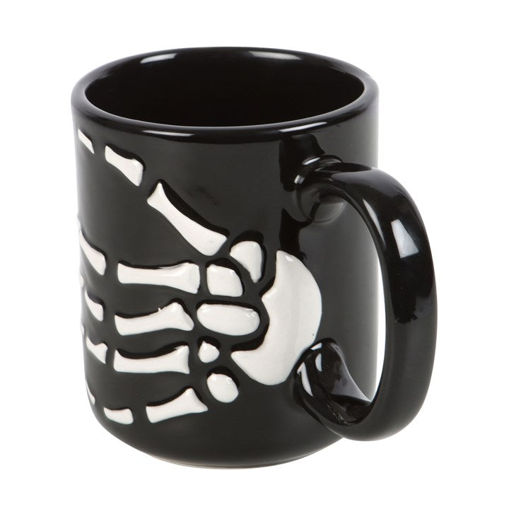 Skeleton Hand Mug Something Different