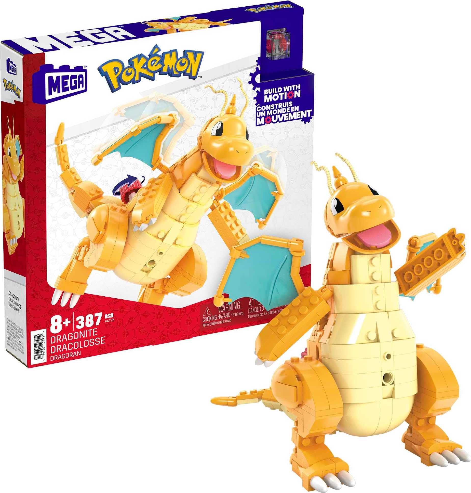 Mega Pokemon Dragonite Building Toys Mega Brands