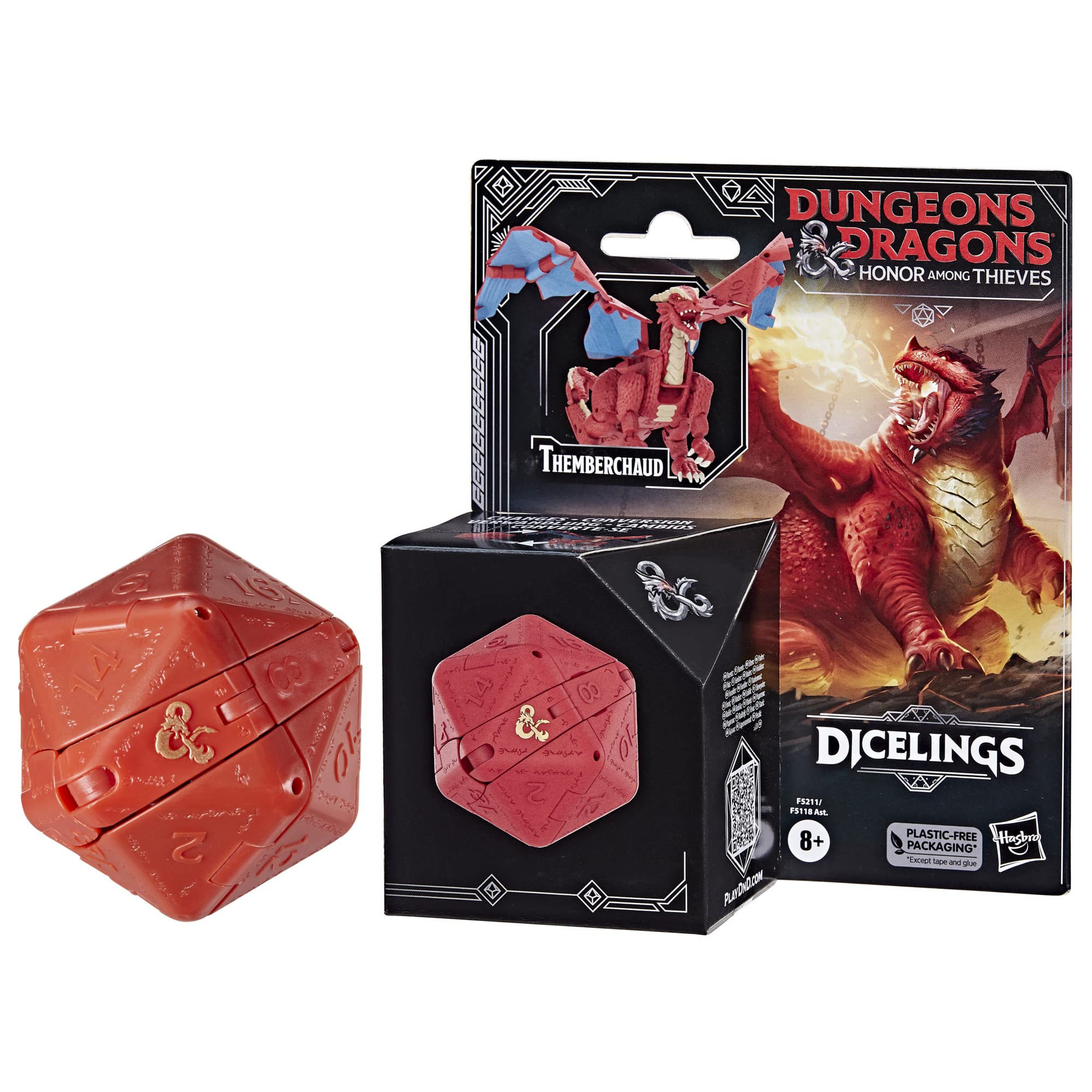 Dungeons & Dragons Honor Among Thieves D&D Dicelings Red Dragon Dungeons & Dragons