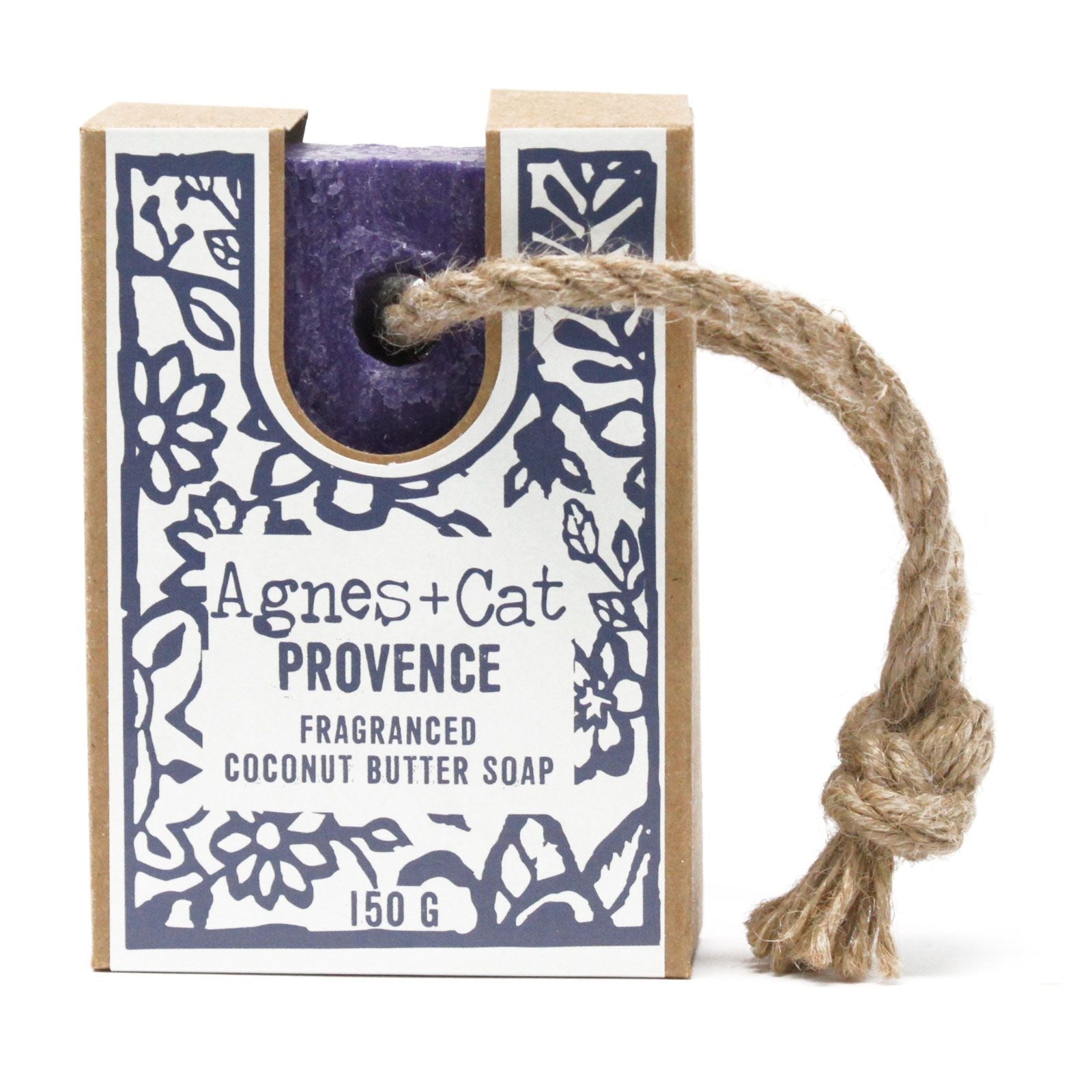 Agnes + Cat Soap On A Rope - Provence