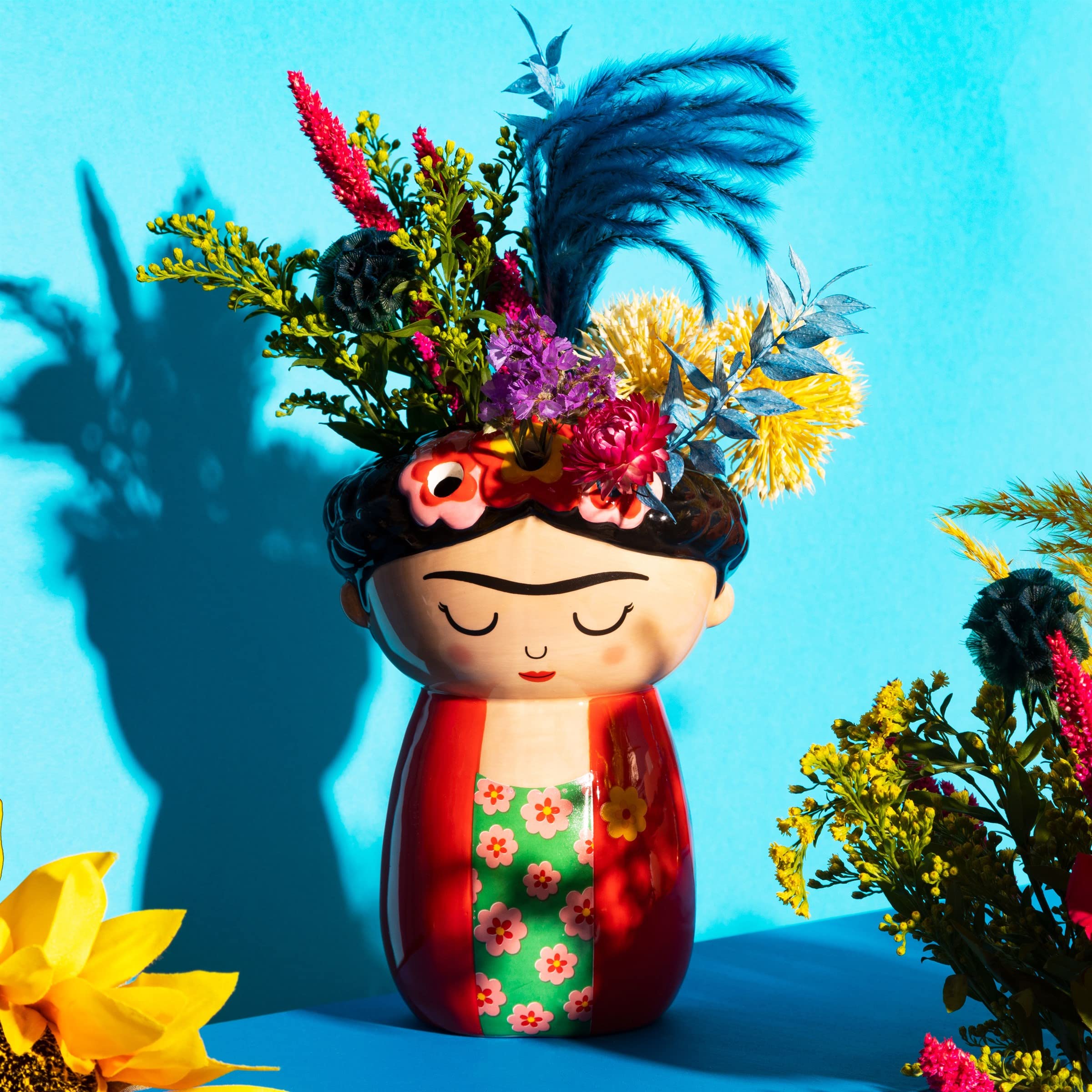 Sass & Belle Frida Wall Mounted Planter Red Sass & Belle