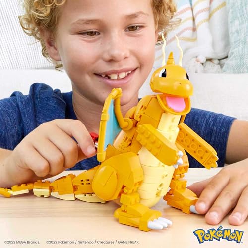 Mega Pokemon Dragonite Building Toys Mega Brands
