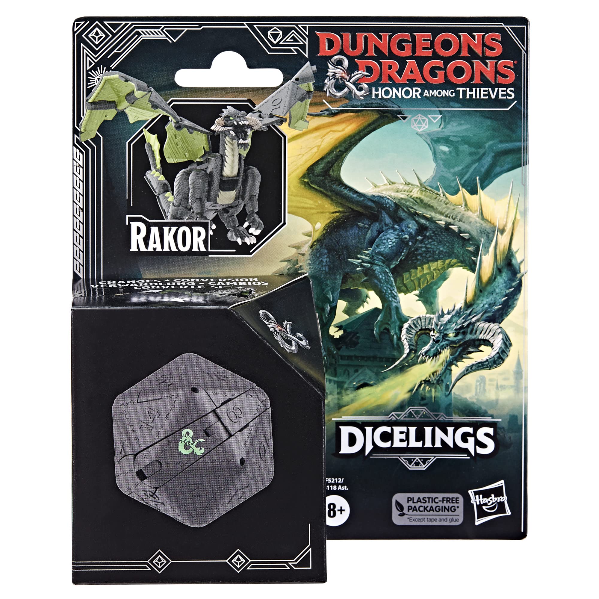 Dungeons & Dragons Honor Among Thieves D&D Dicelings Red Dragon Dungeons & Dragons
