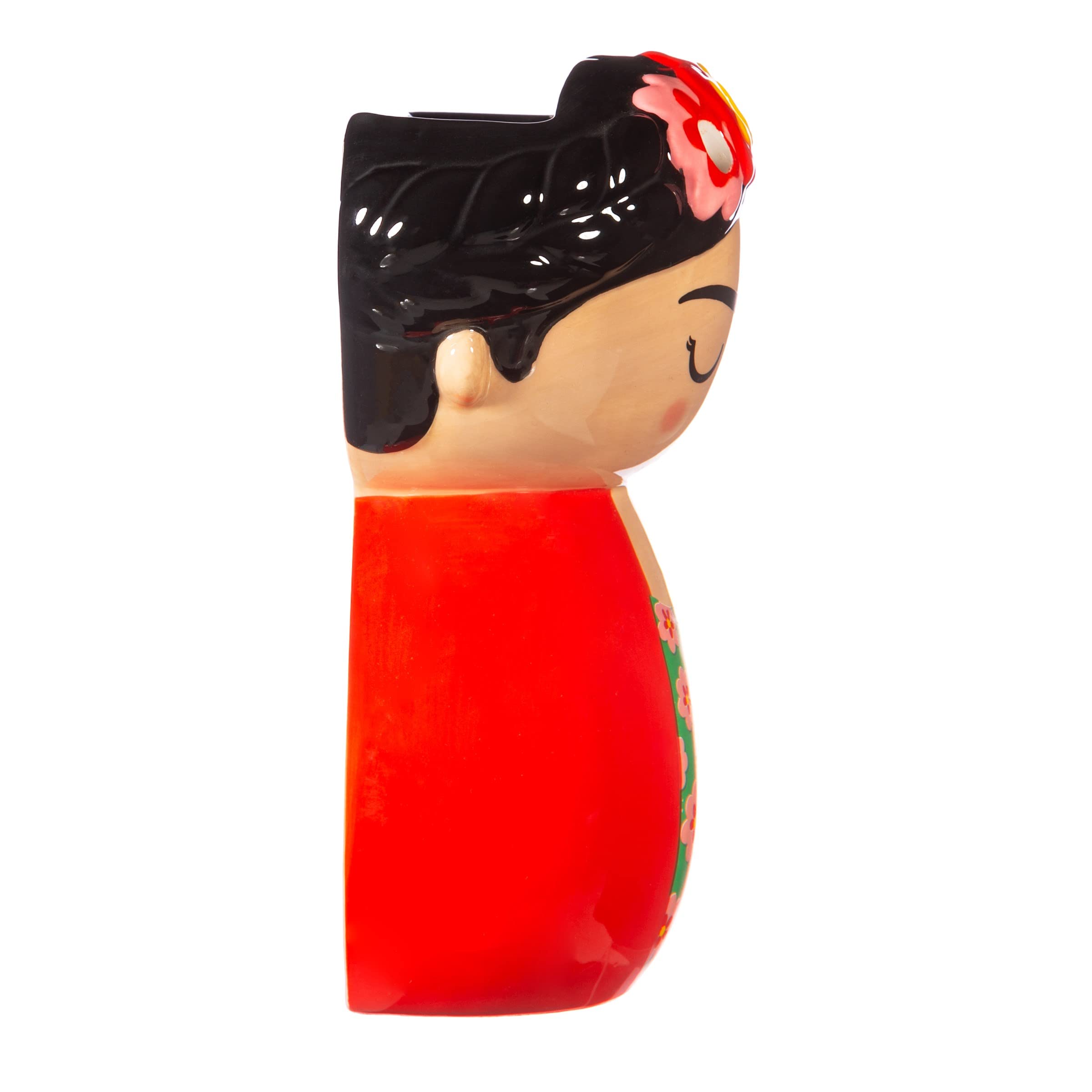 Sass & Belle Frida Wall Mounted Planter Red Sass & Belle