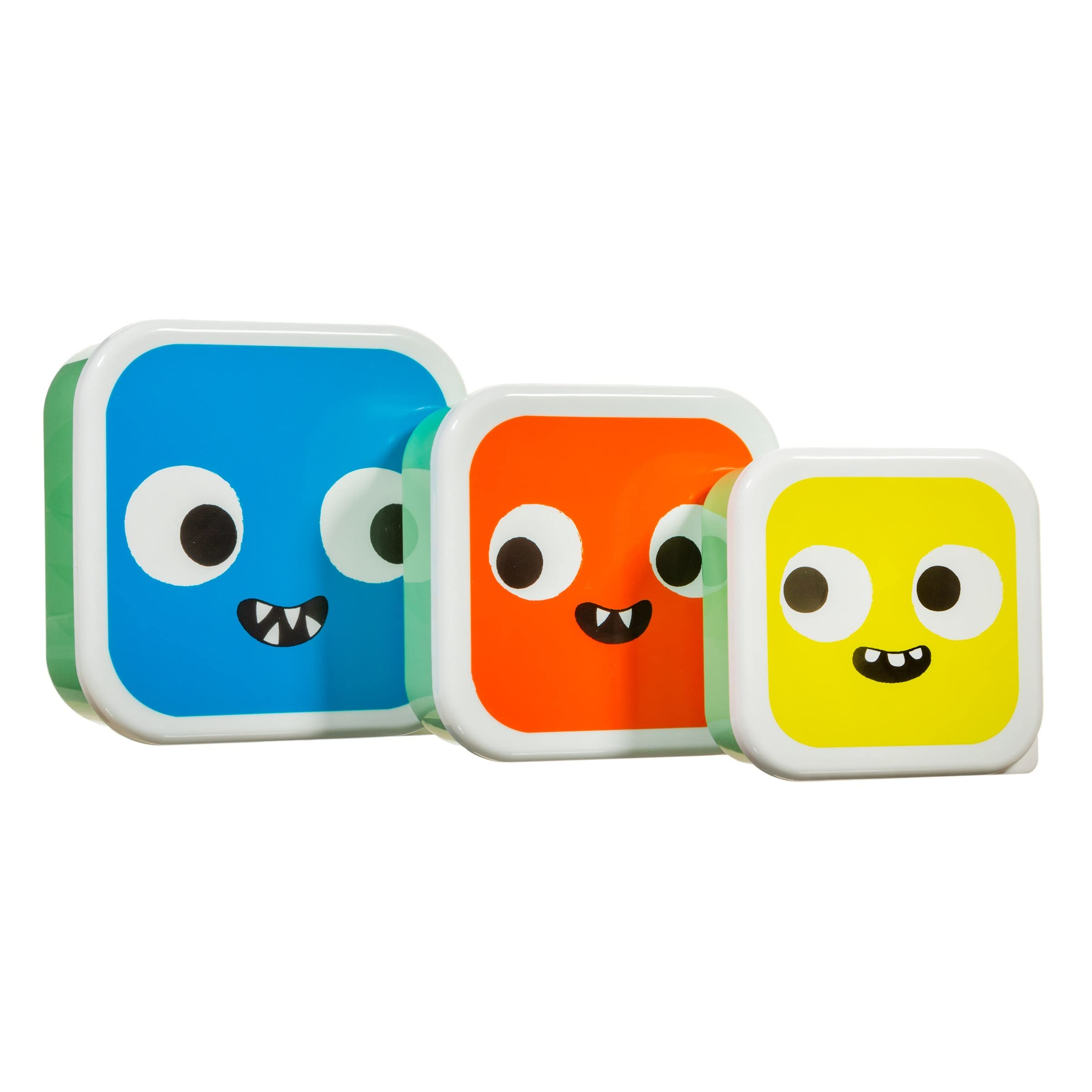 Sass & Belle Monster Lunch Boxes - Set of 3 Sass & Belle